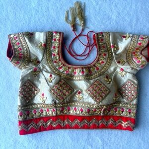 Indian NWOT designer blouse for saree or lehnga.